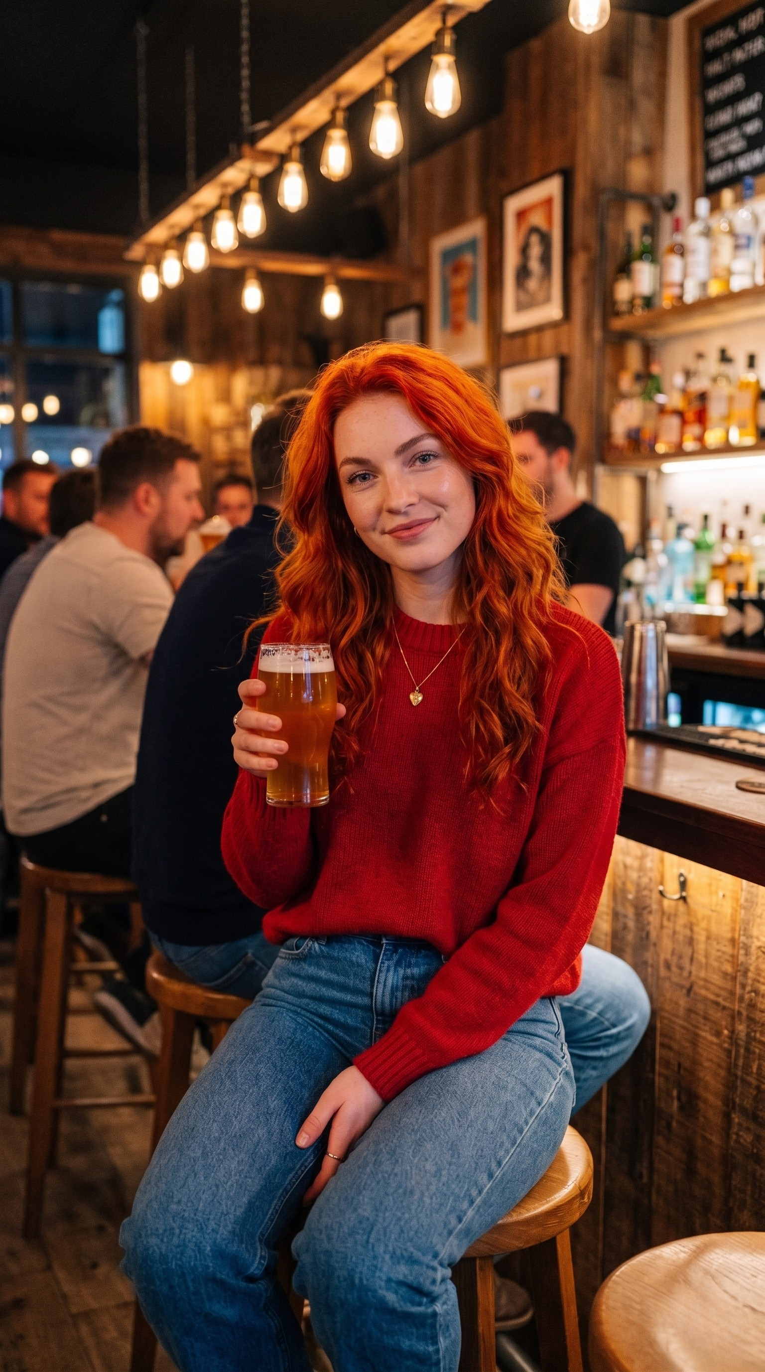 Au bar (je ne bois presque pas)